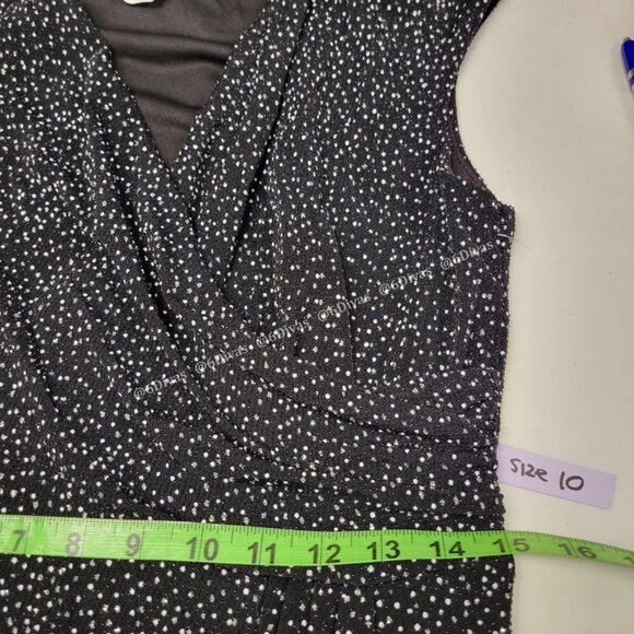 Black Sequin Dress, Glitter Black Dress-  Sizes 8,10,12,16 - NEW! - Picture 11 of 16